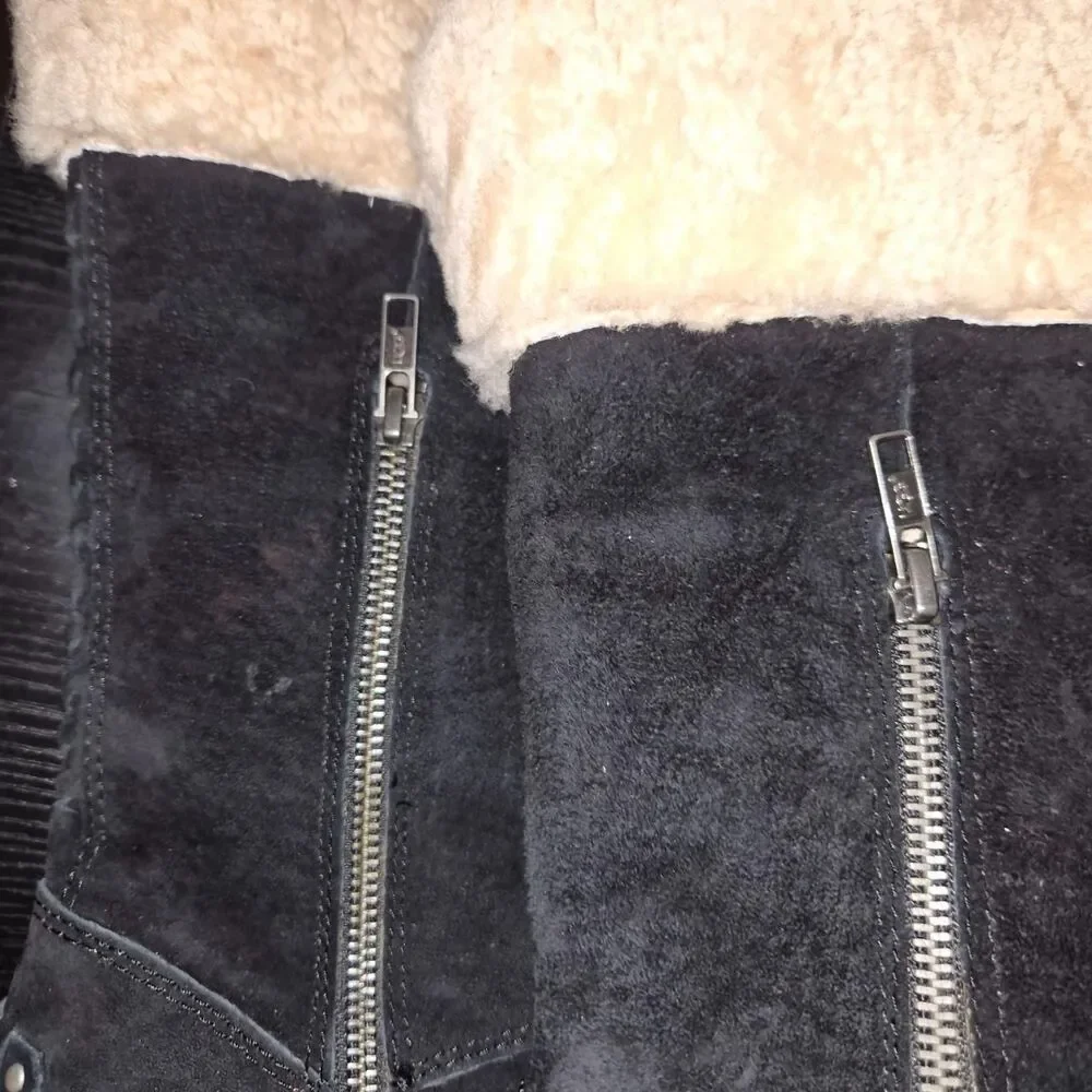 Ugg Black and Grey Boots